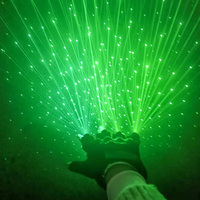 Gants laser LED pour doigts, gants lumineux LED pour discothèques et événements DJ