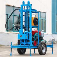 Pompe de forage de puits d'eau diesel CITC, haute productivité, capacité de forage profond rotatif élevée, profondeur de forage maximale de 150 m, solaire