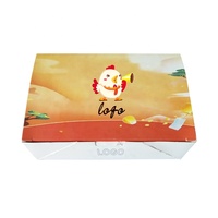 Boîte à emporter pour poulet frit en papier alimentaire avec isolation thermique en aluminium, boîte à emporter personnalisée en papier et aluminium, conteneur de restauration rapide pop-up