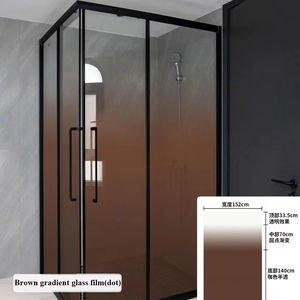 Self Adhesive PET Modern Gradient Window Glass <b>Film</b> with Frosted Effect for Professional Building and Office <b>Decoration</b> - Product Image 1