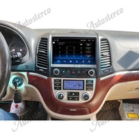 9 inç QLED Hyundai Santa Fe 2012-2006 için araç DVD oynatıcı oynatıcı Android 11.0 128GB GPS navigasyon otomobil radyosu Stereo multimedya oynatıcı