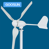 Goosun: système d'énergie hybride solaire éolienne 3kw, Turbine éolienne 48v, générateur hors réseau, Kit complet DDP vers l'europe