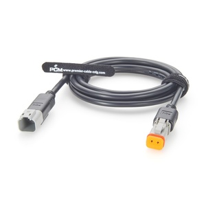 Câble d'extension étanche 2 broches Deutsch DT Series DT04-2P à DT06-2S, faisceau de câblage robuste 16AWG pour applications automobiles et marines - Product Image 4