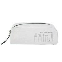 Neceser de viaje Tyvek para mujer, neceser impermeable