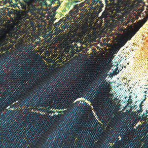 Pabrik grosir cepat kustom Dekorasi Rumah Jacquard tenun permadani desain kustom Warp permadani selimut - Product Image 4