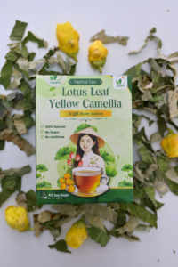 Té Herbal Orgánico Premium de Vietnam con Hoja de Loto y Camelia Amarilla en Bolsitas - Bebida Saludable Seca 2G para el Bienestar - Product Image 5