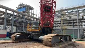 Grúas sobre orugas SANY de 400 toneladas de alta potencia con transmisión hidráulica, usadas, se venden bien en Arabia Saudita - Product Image 3