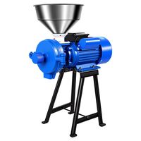 Machine à moudre les céréales multifonctionnelle, humide et sèche, pour la fabrication de lait de soja, de pâte de riz, de farine de maïs et de poudre
