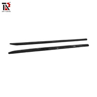 Pour BMW M8 F91 F92, jupes latérales et panneaux de bas de caisse en fibre de carbone sèche style V pour coupé et cabriolet deux portes