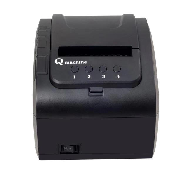 Portable 80mm Thermal Ticket Printer with Cutter Compatible Bluetooth Device Device for Android POS Mobile Ticket Printing