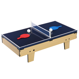 Juego de Mesa de Juegos 4 en 1 de 3 Pies: Ping Pong, Futbolín, Hockey y Billar - Product Image 5