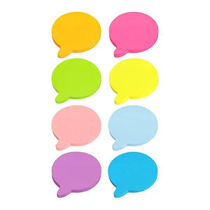 Blank Easy to Post <b>Sticky</b> <b>Note</b> Pads Custom Shape School Office Supplies Strong Adhesive Memo Pads - Product Image 2