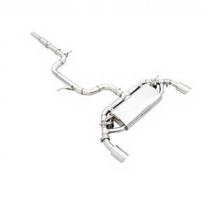 Tuyau d'échappement <span class=keywords><strong>COC</strong></span> pour GOLF8 MK8 GOLF 8 GTI 2.0T 2020-2022, échappement arrière en acier inoxydable, silencieux, système d'échappement de voiture - Product Image 3