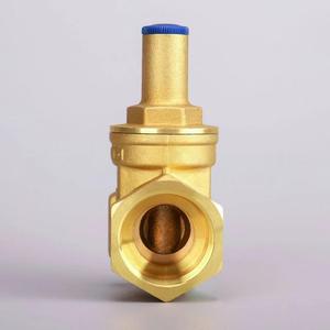 Válvula de Compuerta de Latón sin Plomo, Resistente a la Corrosión, DN15-DN50 PN16, de Paso Completo, Anti-Manipulación, para Sistemas de Rociadores Contra Incendios - Product Image 2