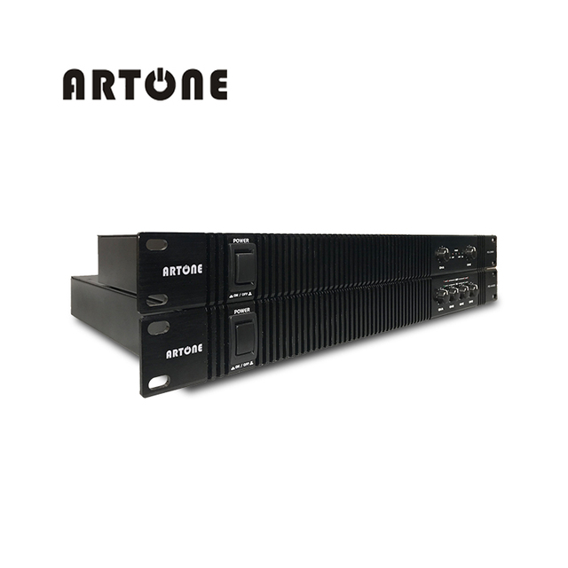 Class D 1U Rack Mountable PD-2500 Digital Power Amplifier for Meeting Room, Portable Show Sound System
