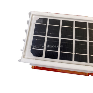 Luce di Segnalazione <span class=keywords><strong>Solare</strong></span> a LED ad Alta Luminosità Lampeggiante, Faro di Sicurezza Alimentato a Energia <span class=keywords><strong>Solare</strong></span> per Segnalazione Stradale e Barriere di Costruzione - Product Image 3