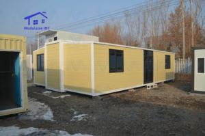 Casa de contenedores móviles, diseño rectangular/cuadrado, aislado y transpirable, ideal para escuelas y hospitales - Product Image 2