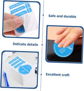 Autocollant de nettoyage de l'écran du téléphone Autocollants de nettoyage amovibles Outil Téléphones Ordinateur portable Absorbeur de poussière Guide Autocollant - Product Image 5