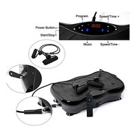 Plateforme vibrante verticale pour entraînement cardio, machine de massage et de remodelage corporel pour usage domestique