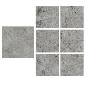 Carreaux de sol en porcelaine Vistaar Onyx Stone 800x800mm, finition mate, aspect marbre, design industriel, antibactériens, antidérapants, pour hall - Product Image 1