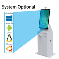 Máquina de Pagamento de Contas com Tela Sensível ao Toque, Quiosque de Pagamento em Dinheiro, Máquina Automática de Compra de Ingressos
