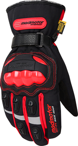 Cao đầy đủ-ngón tay Polyester xe máy găng tay ấm không thấm nước sợi nhỏ dẫn điện Công nghệ màn hình cảm ứng khả năng cho xe đạp - Product Image 2