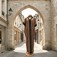 Robes Africaines Élégantes pour Femmes, Robes de Soirée à Paillettes Grande Taille pour Femmes, Robes de Bal Sirène Couleur Unie 2026 Élégantes