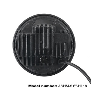 Kim cương thiết kế phản xạ bezel 5.75 inch HI-LO Led Đèn Pha cho Harley xe máy Ấn Độ trinh sát chiến thắng Octane Kawasaki Vulcan - Product Image 4