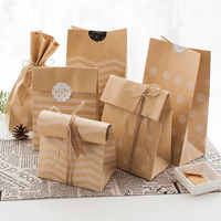 Kraft Fast Food Pain Hamburg Sandwich Sac en papier jetable