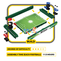 EPT 2 Play - Jeu de société de football télécommandé - Kit d'assemblage DIY pour l'éducation scientifique - Plastique - Âges 7-12 ans
