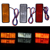 Marqueur latéral LED 12V, 50 pièces, 24 SMD, feu clignotant à faisceau haut/bas, pour remorque, camion, moto