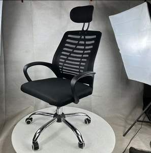 Fauteuil <span class=keywords><strong>de</strong></span> <span class=keywords><strong>Bureau</strong></span> Économique Réglable en Hauteur, Fauteuil d'Ordinateur Ergonomique Pivotant, Vente Chaude Directe Usine - Product Image 4