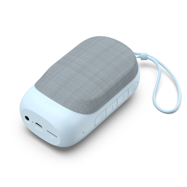 HG Hot Sale TWS Function Creative Fabric Magnetic Wireless Speaker Waterproof Outdoor MINI Portable Bluetooth Speakers