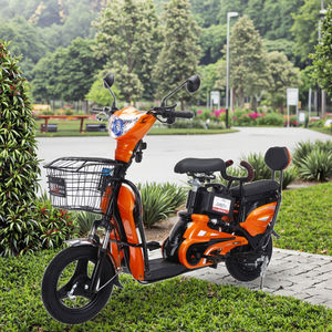 Bicicleta Eléctrica de 14 Pulgadas, 48V, 15Ah, 500W, con Pedales, Sensor Urbano, Batería de Plomo-Ácido de Alta Capacidad para Adultos, 15Ah, Proporciona una Gran Autonomía - Product Image 2