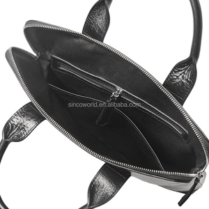 Chất lượng cao cặp cho nam giới người đàn ông Da Messenger Túi máy tính xách tay tay áo 15.6 inch - Product Image 5