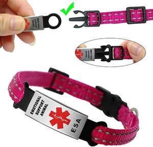 Targhette Identificative Personalizzate per <span class=keywords><strong>Cani</strong></span> <span class=keywords><strong>e</strong></span> <span class=keywords><strong>Gatti</strong></span> Facili da Leggere con Incisione Laser Profonda su Piastra in Acciaio Inox 304 - Product Image 6