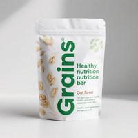 Pochette debout biodégradable en PLA avec fermeture éclair, recyclable, avec fenêtre étanche à l'humidité, pour l'emballage du lait et des aliments