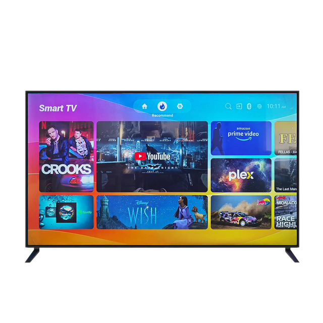 98 Inch Smart LED TV Shatterproof 4K HDR Television with Metal Frame 100 110 115 Inch Options Available