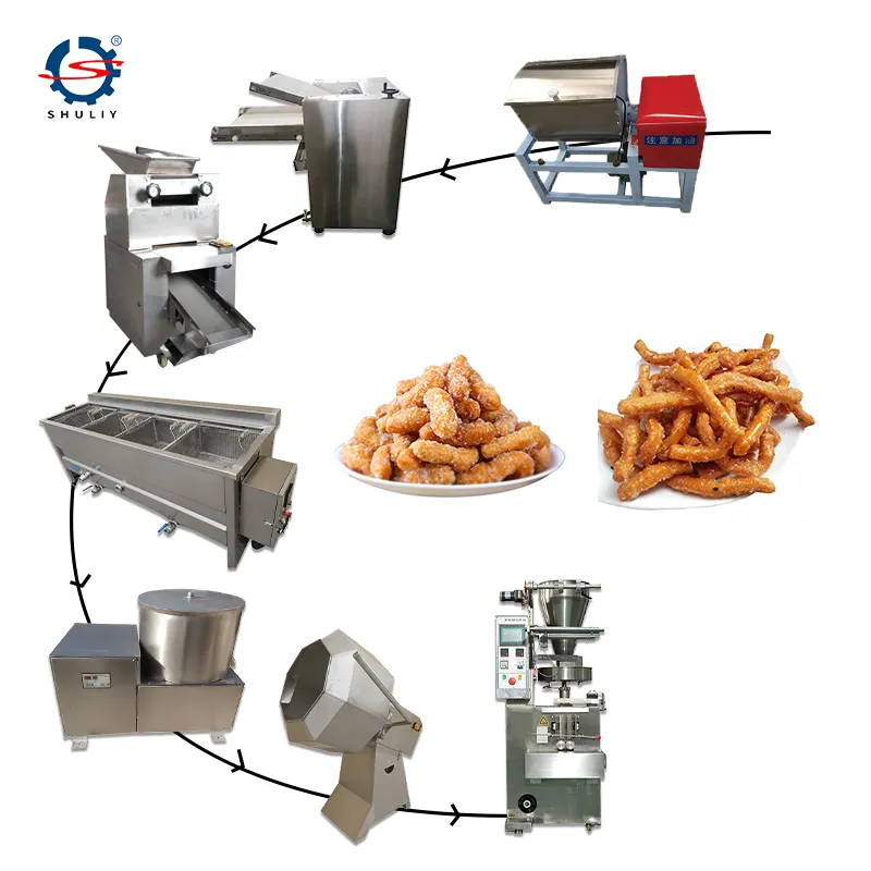 Nigerian chinchin sheeter chin chin cutting frying machine