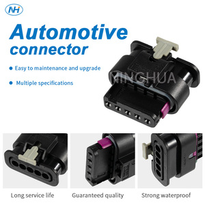 TE 연결성 <span class=keywords><strong>5</strong></span> 홀 암 에어 플로우 미터 센서 플러그 AUDI VW 용 1-1718806-1 자동 커넥터 - Product Image 2