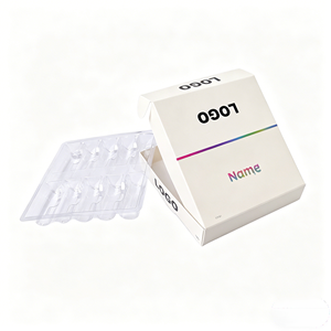 Caja de embalaje tipo blíster para péptidos cosméticos, caja de papel <span class=keywords><strong>con</strong></span> etiqueta de diseño personalizado para el embalaje de productos de péptidos para el cuidado de <span class=keywords><strong>la</strong></span> <span class=keywords><strong>piel</strong></span> - Product Image 4