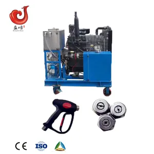 500bar 7000psi 22LPM High Pressure Water Jet Professional High Building Cleaning Equipment