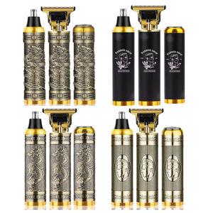 Ensemble <span class=keywords><strong>de</strong></span> rasoir électrique 3-en-1 en métal tendance pour hommes Kit <span class=keywords><strong>de</strong></span> rasoir pour bikini et soins <span class=keywords><strong>de</strong></span> beauté pour le nez - Product Image 2