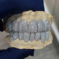 Grillz personnalisés en or massif 2, 4, 6, 8, 10, 14 carats, style Hip Hop, certifiés par une tierce partie