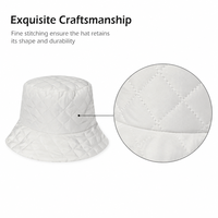 Cappello da Pescatore Trapuntato Personalizzato, Leggero e Imbottito, Antivento in Poliestere, Invernale, con Ricamo, Stampa ed Etichetta Tessuta - Fornitore di Cappelli