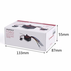 QuicRun 1060 étanche ESC <span class=keywords><strong>HobbyWing</strong></span> <span class=keywords><strong>60A</strong></span> brossé régulateur électronique brossé contrôleur de vitesse pour voiture 1/10 RC - Product Image 6