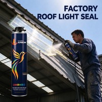 JUNBOM Mousse de polyuréthane multicolore pour l'étanchéité des murs rideaux et le remplissage des espaces, isolation des interstices, fourniture OEM pour les vide-coffrets de bâtiment