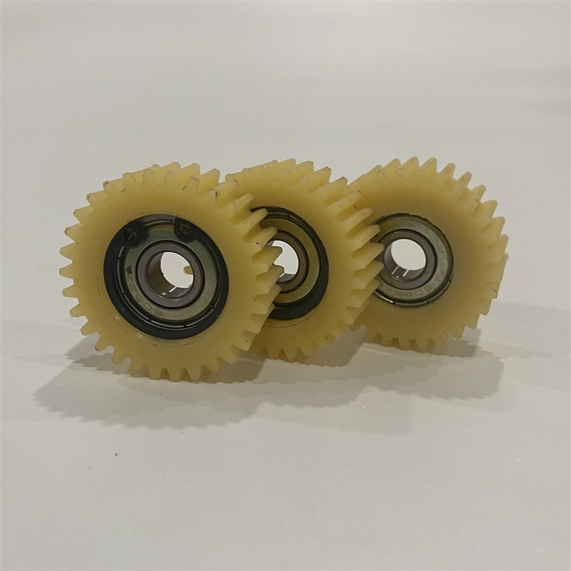 Запчасти для электродвигателя, велосипеда, скутера, электровелосипеда, мотора, совместимы с 48 В, 500 Вт, нейлоновая пластиковая зубчатая Звездочка мотора с 30 зубьями