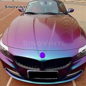 <span class=keywords><strong>CV</strong></span>-03 caméléon brillant roi <span class=keywords><strong>bleu</strong></span> à violet bonne conformité voiture couvrant autocollant rouleau de Film - Product Image 2