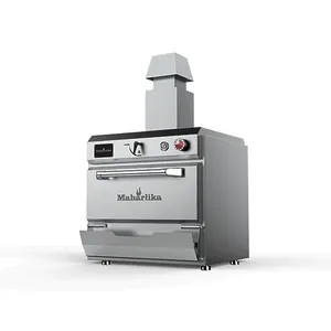 Full Stainless Steel Charcoal Oven